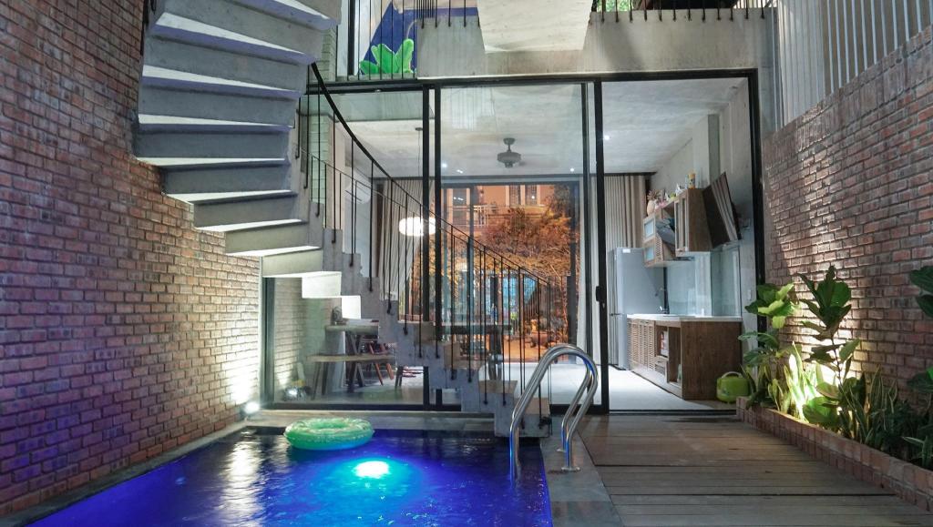 ダナンのGREEN CONCRETE VILLA- INDOOR POOL & SAUNA — 写真4