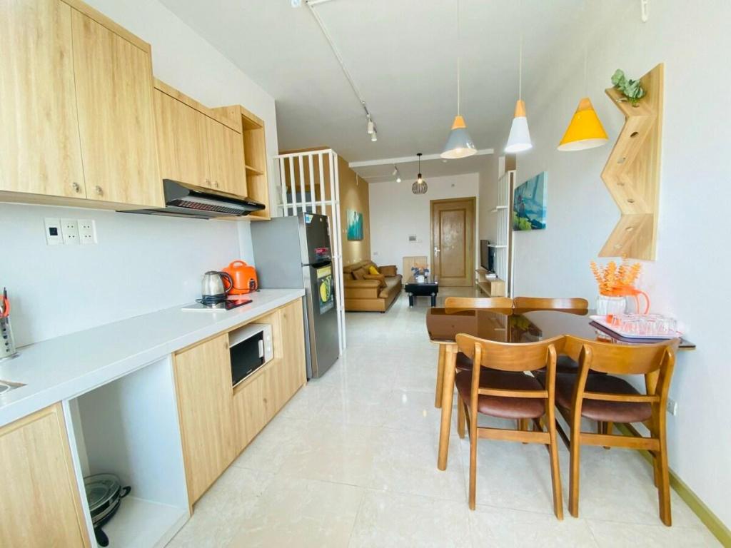 ダナンのSeaview 2 bedrooms apartment, 1min to Beach — 写真3