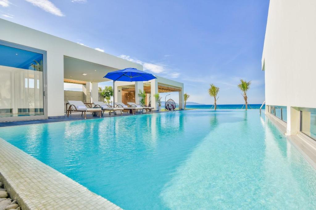Private beach