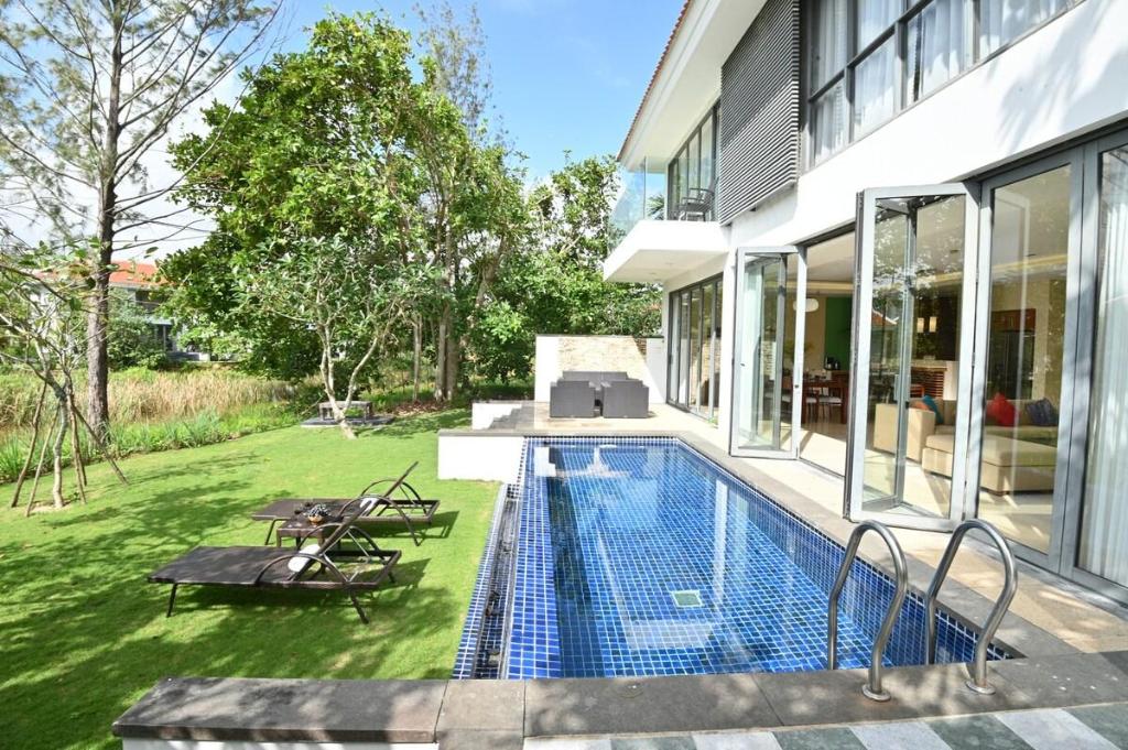 ダナンのModern 3 bedroom villa with private pool at DaNang — 写真6