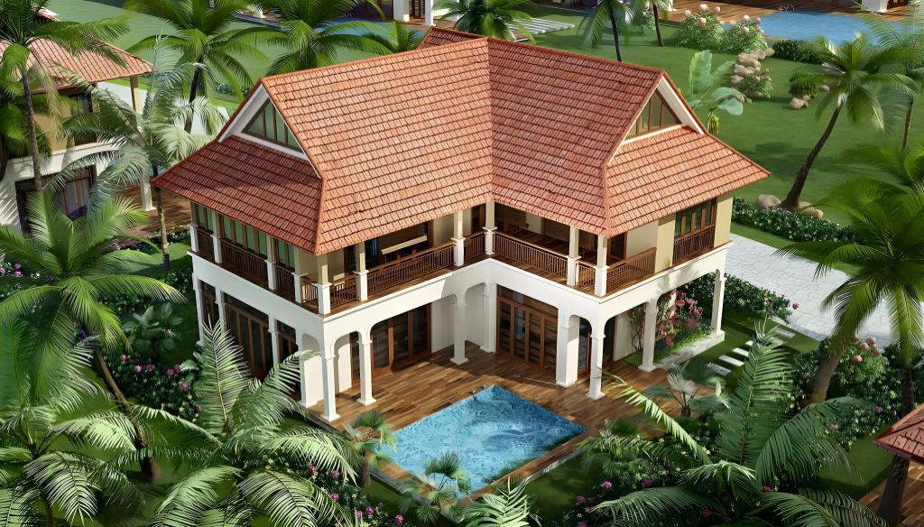Garden Villa 4 bedrooms with pool , Purama Villas in Da Nang