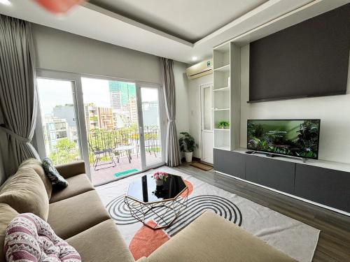 ダナンのMonarchy Apt 2BR by Dragon Bridge with big terrace — 写真2