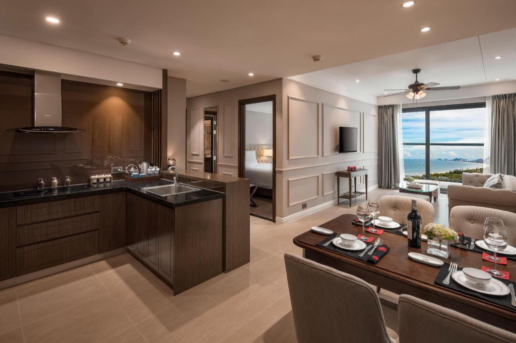 ダナンのOcean View 100m2 King Bed 20th Floor In Sheraton — 写真4
