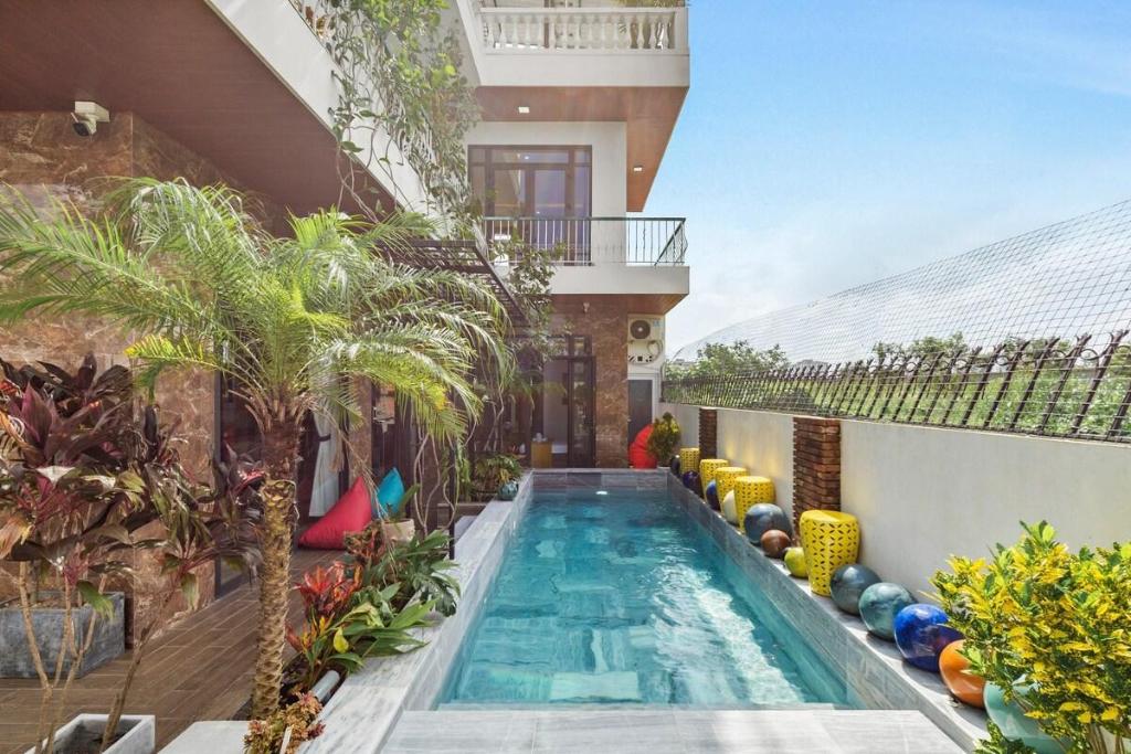 ダナンのSOL Villa 4 phòng ngủ, hồ bơi, Lửa Trại, sông Hàn — 写真3
