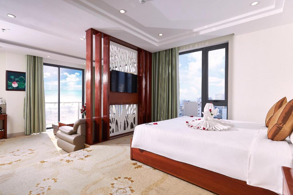 Oceanview Suite - Room plan