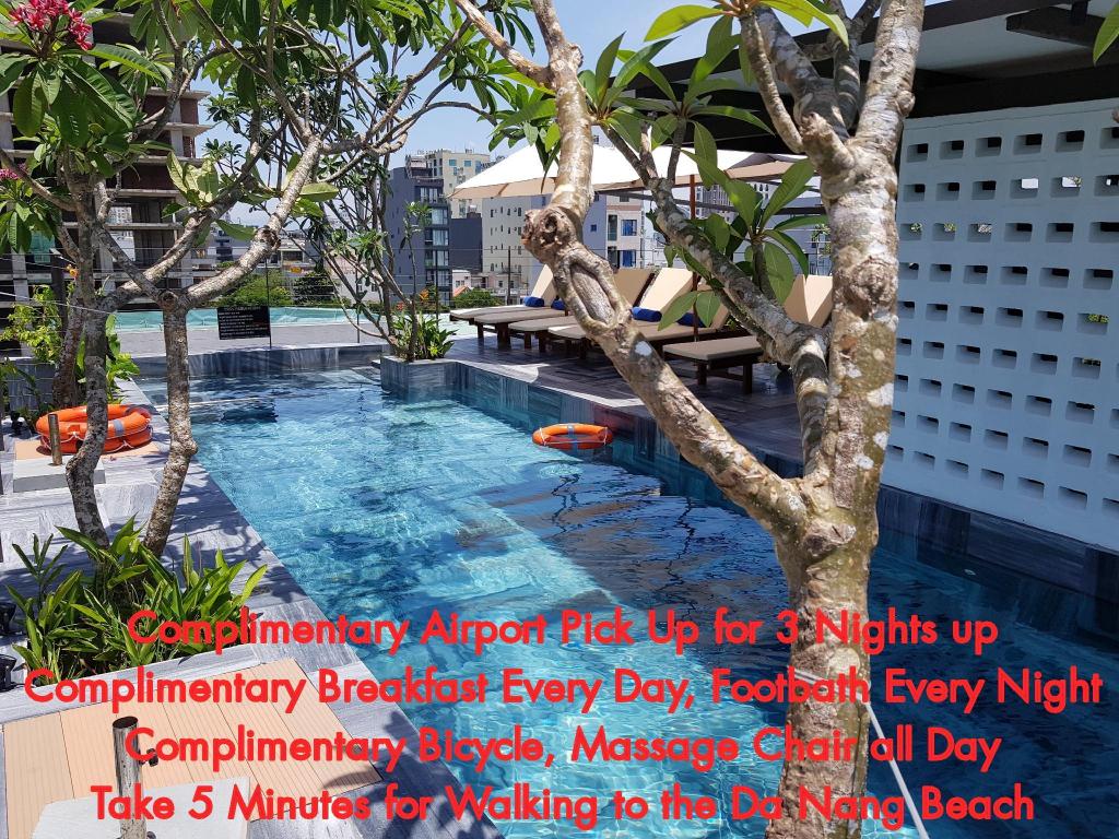 Big Family Stu Apt by Beach, Free Pickup &Footbath in Da Nang